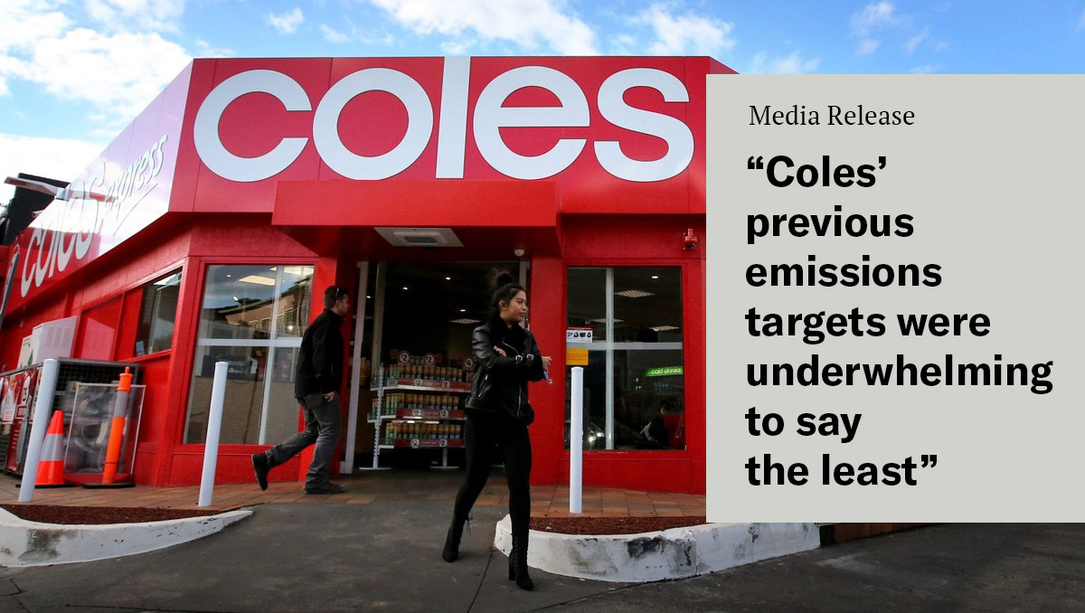 Emissions are down with Coles’ new targets ACCR