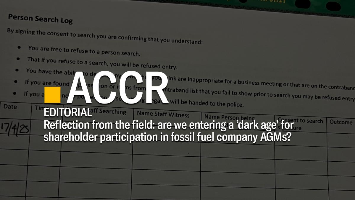 Cover page of the Editorial: Reflection from the field  publication.