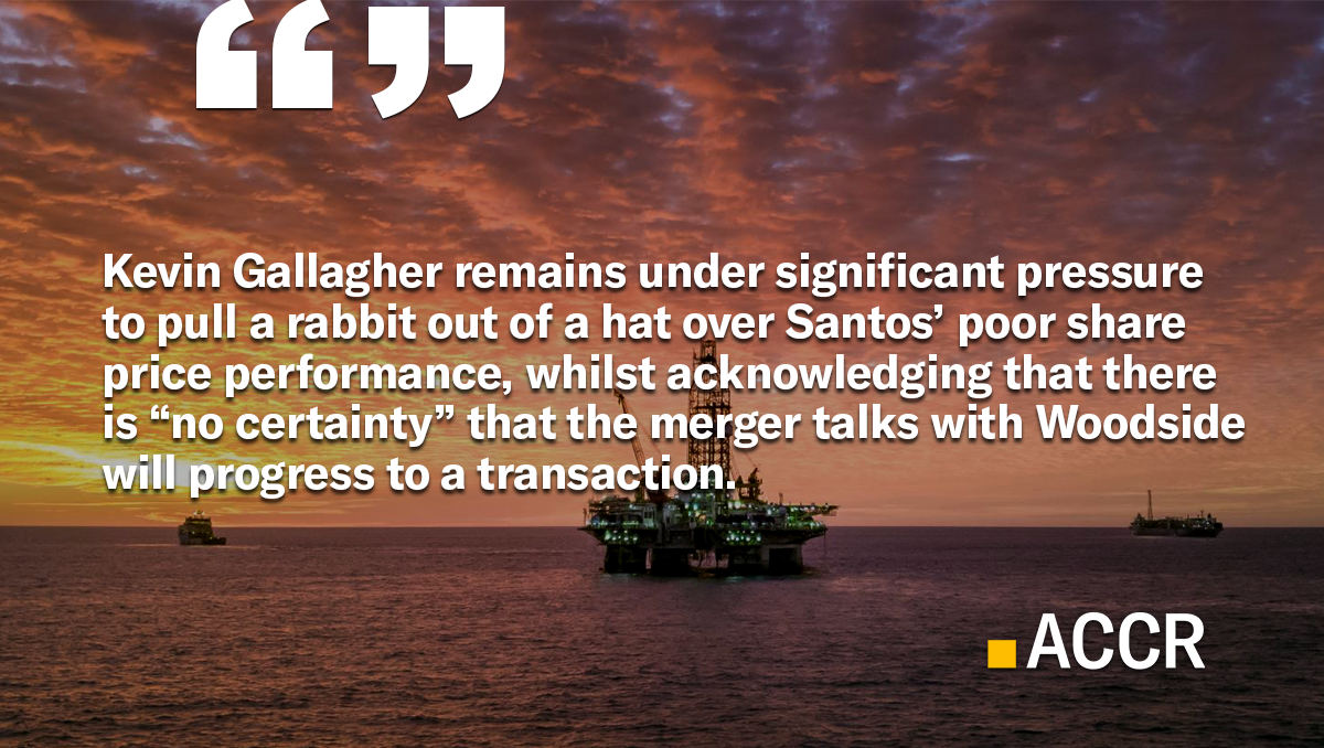 Santos finally comes clean on Barossa guidance ACCR